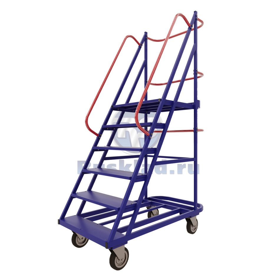 Лестница передвижная разборная ЛР 6.1