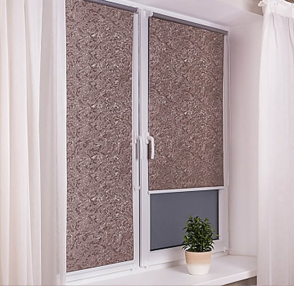 Рулонные шторы Венеция термо блэкаут