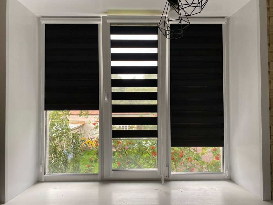 Рулонные шторы день-ночь (Зебра) Уни 1,Уни 2