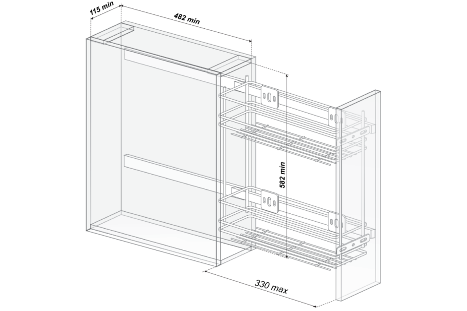 Бутылочница kr11/1/1/150