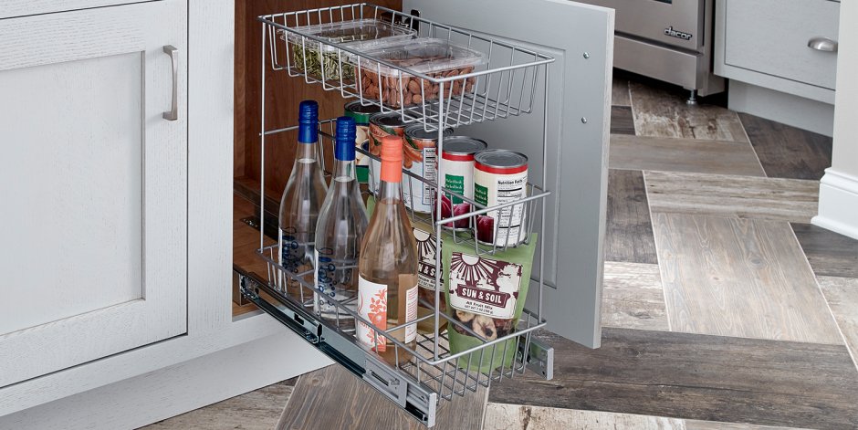 Pull-out - 150 карго-бутылочница