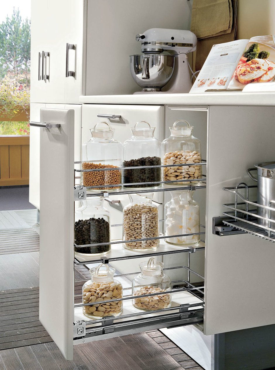 Корзина выкатная трехъярусная