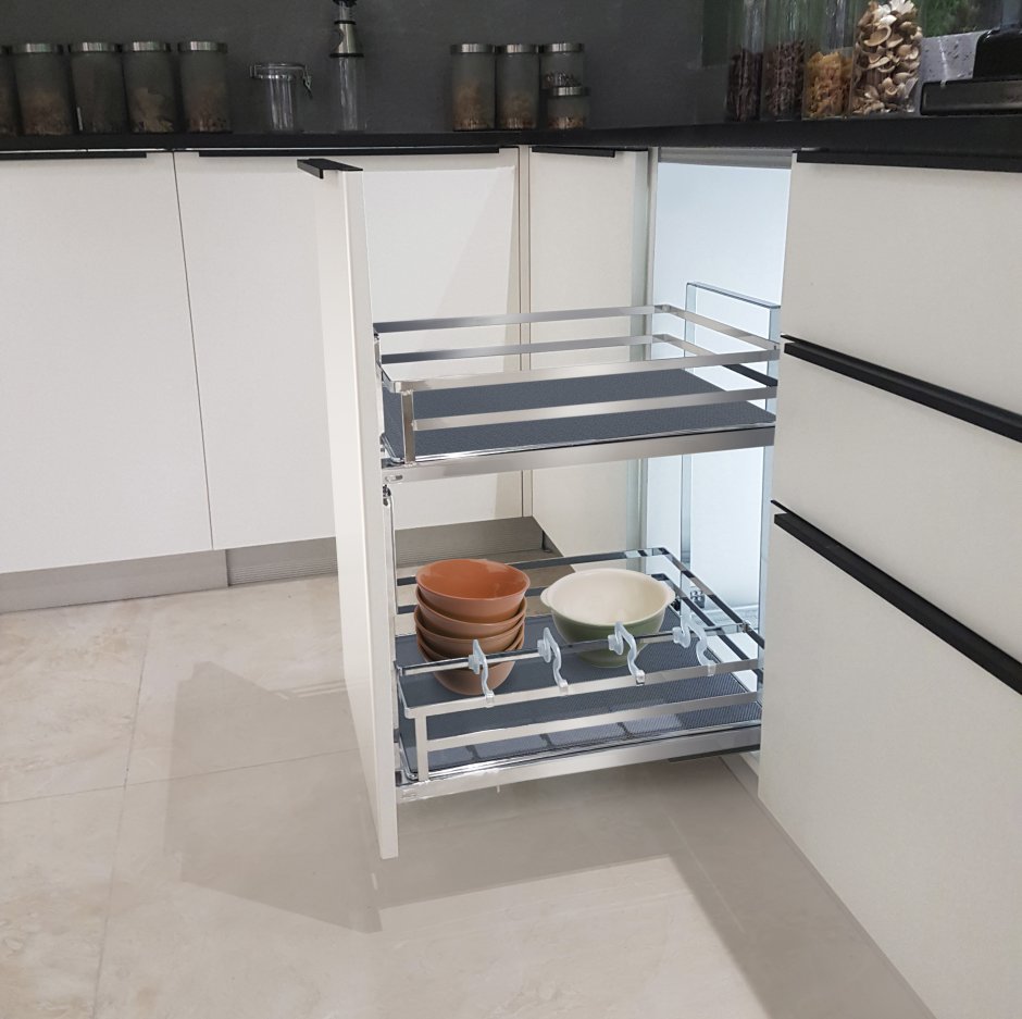 Выдвижная корзина для кухни Quadra kr28/2/3/400