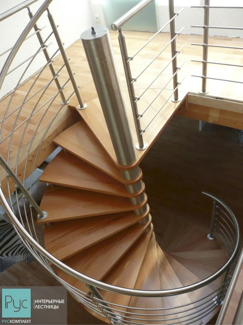Перила для винтовой лестницы