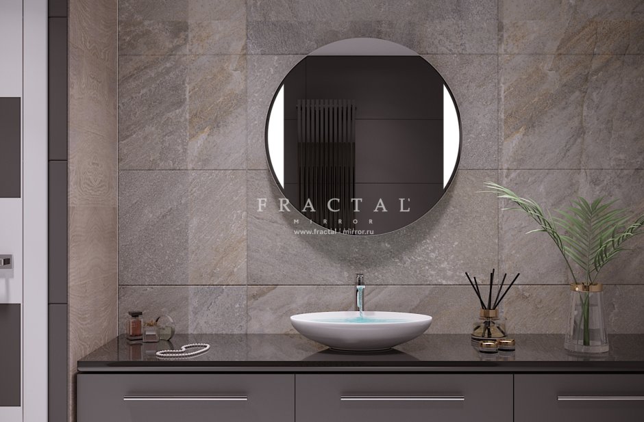 Круглое зеркало с подсветкой Iridia, Roca.