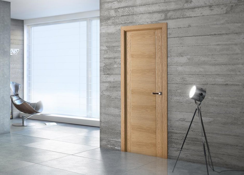 Светлые межкомнатные двери в интерьере