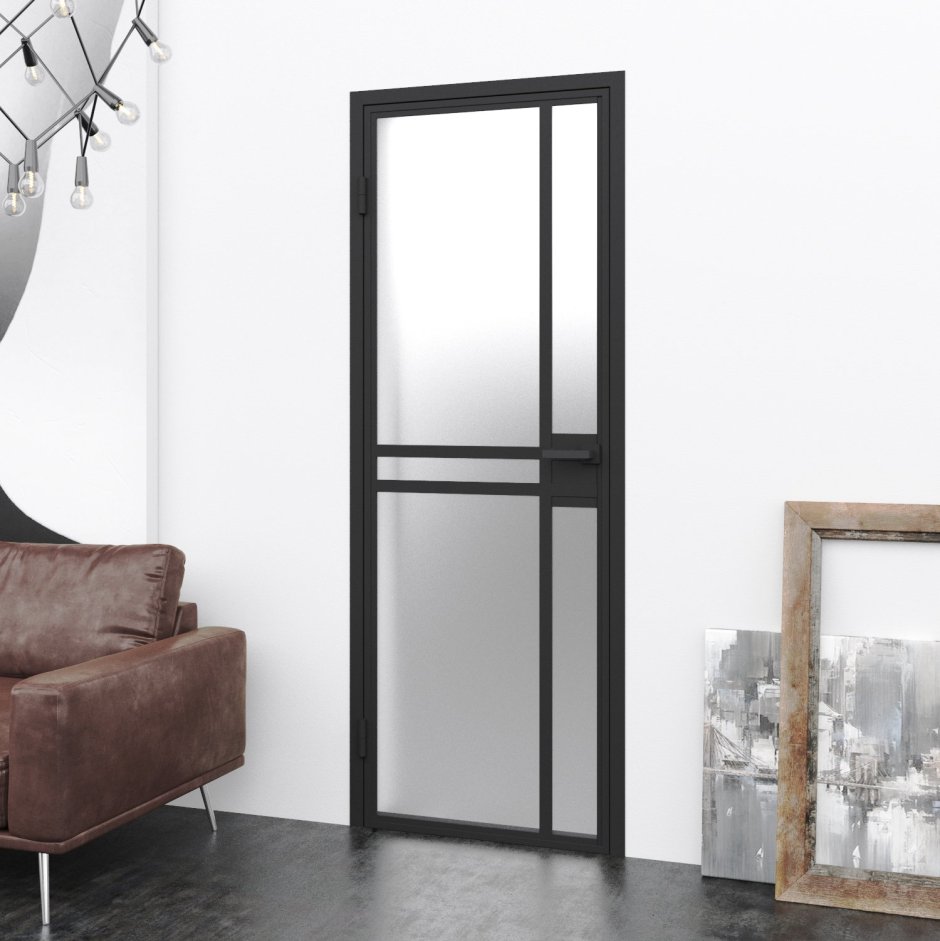 Металлические двери лофт