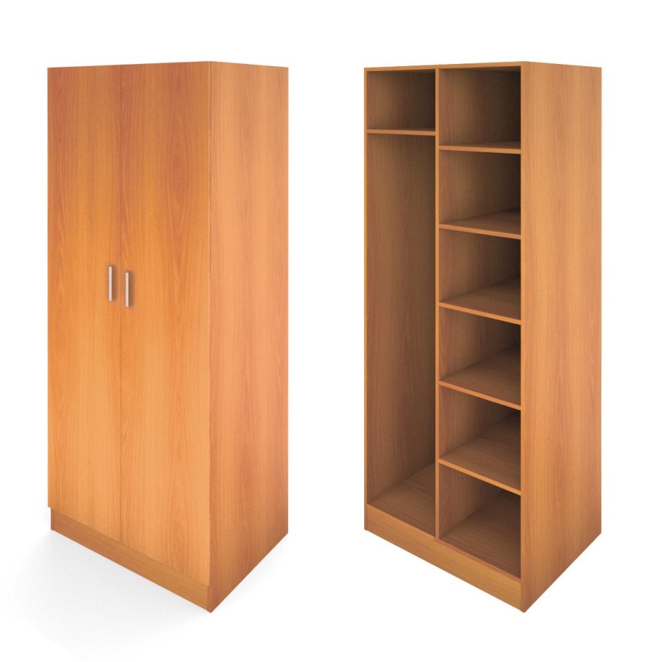 Сигма мебель для общежитий шкаф для одежды комбинированный ШФ21.10 бук