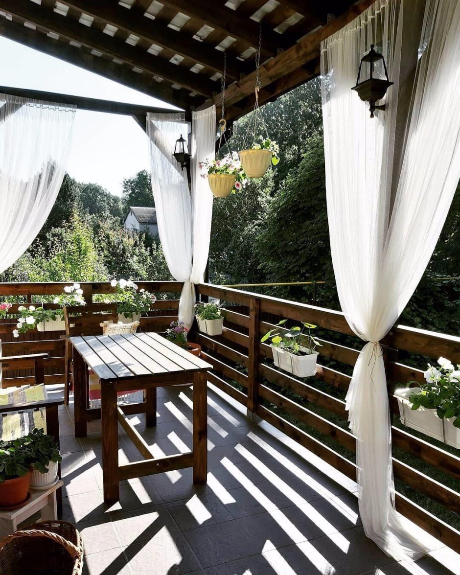 Баня с летней верандой