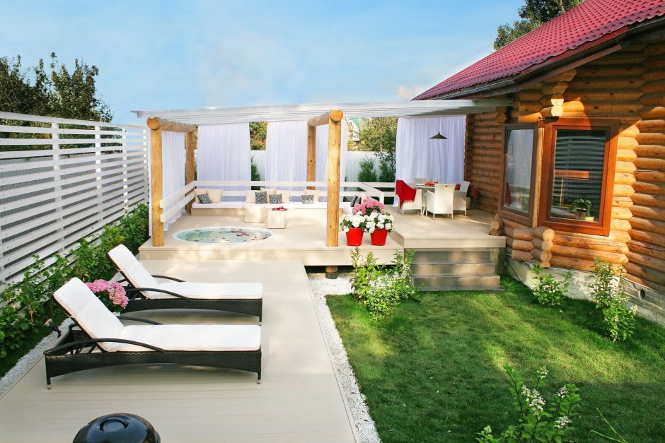 Террасы на участке