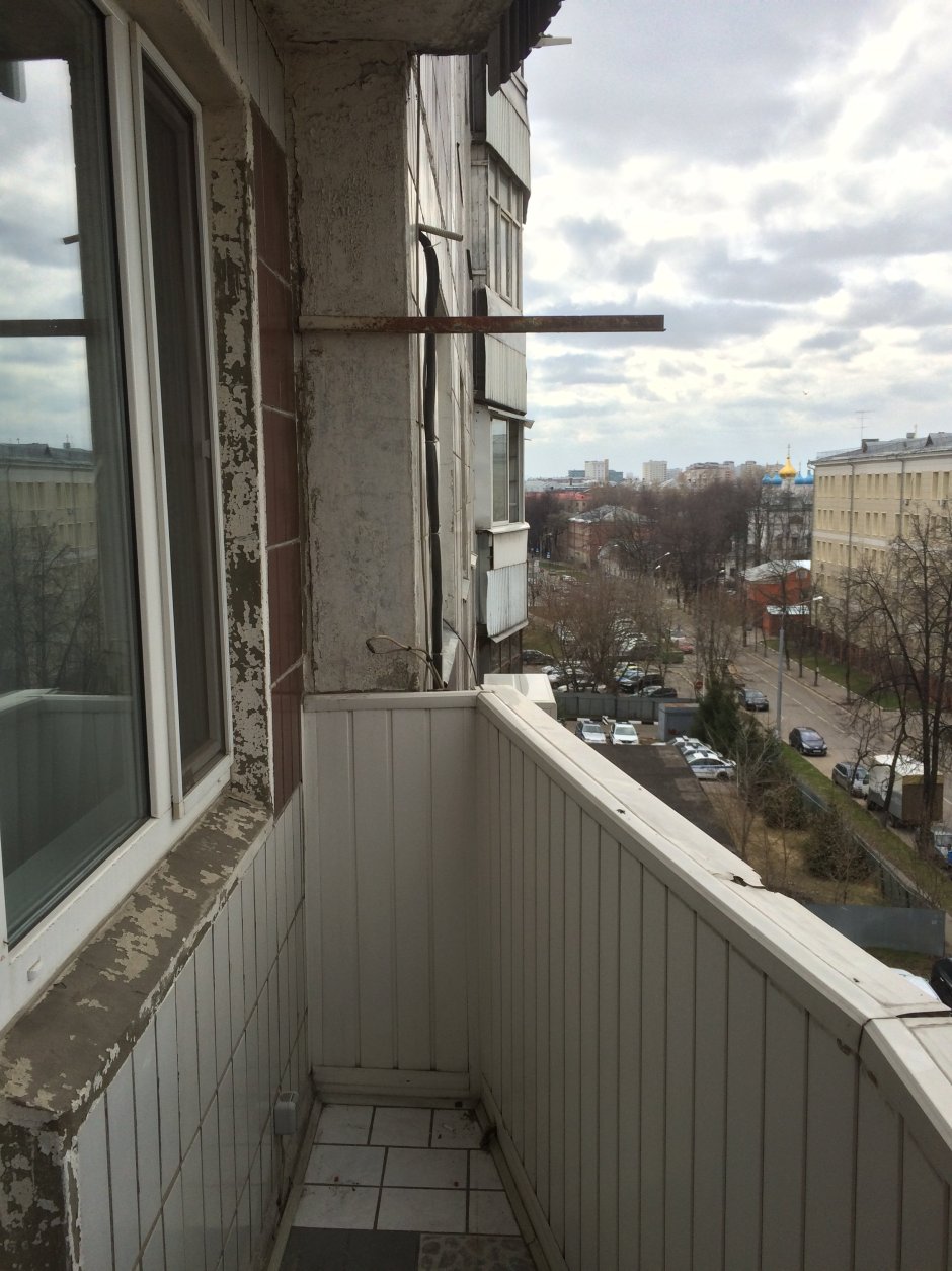 Лоджия в панельном доме