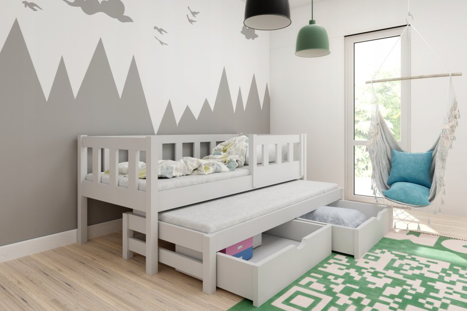 Кровать детская раздвижная