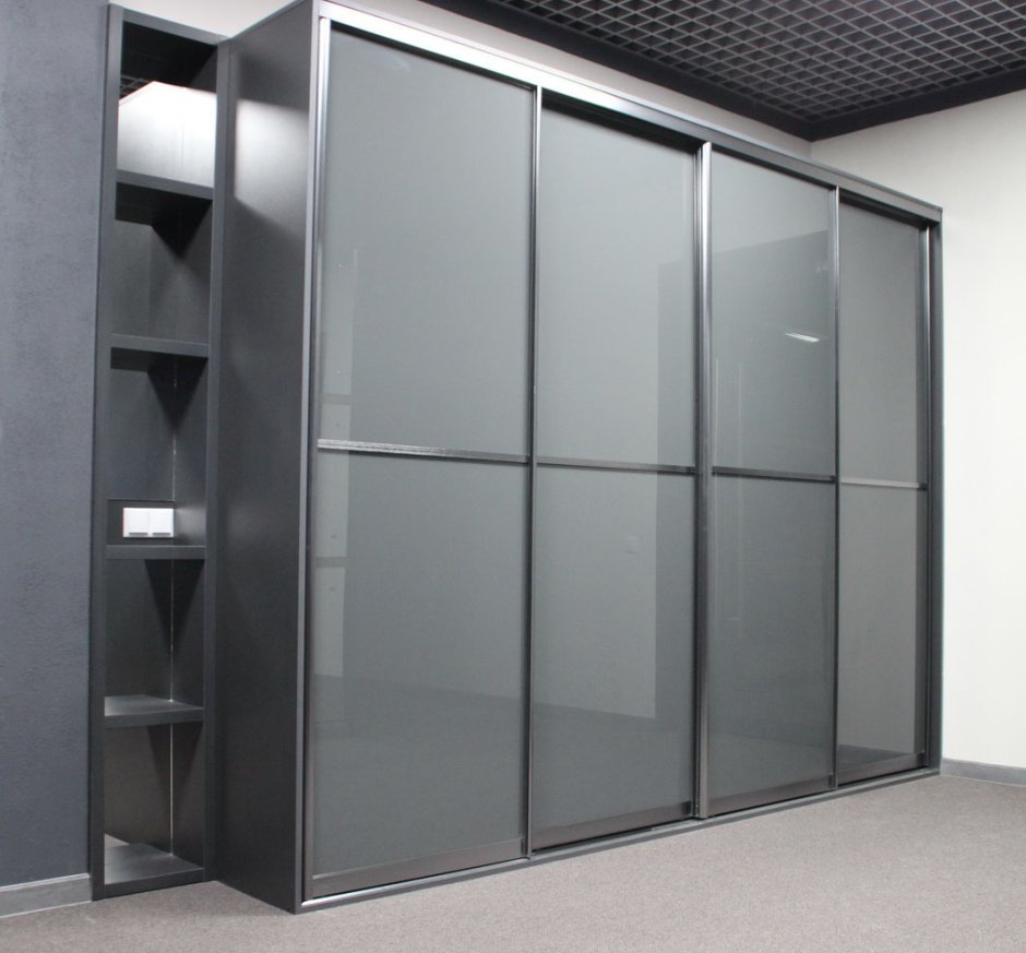 Шкаф купе профиль графит