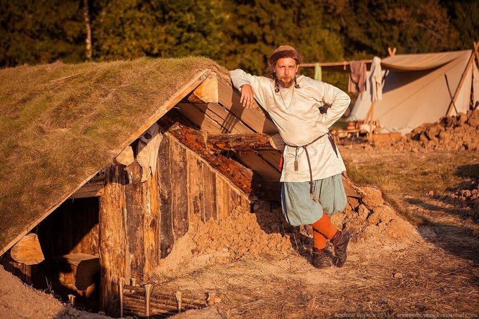 Жилище древних славян