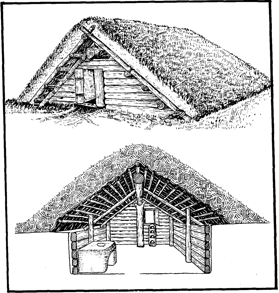 Землянка жилище древних славян