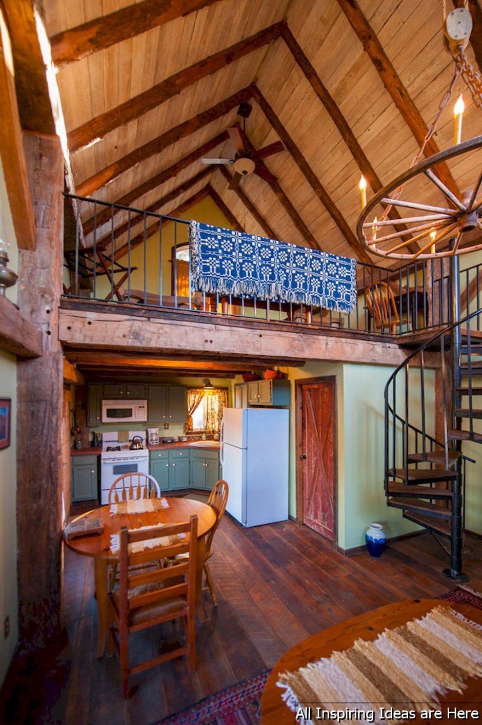 Лофт в дачном доме