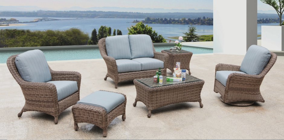 Мебель из ротанга реклама