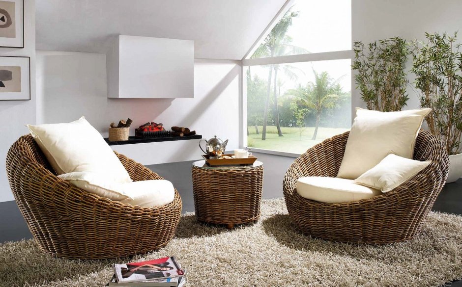 ЭКОДИЗАЙН мебель из ротанга