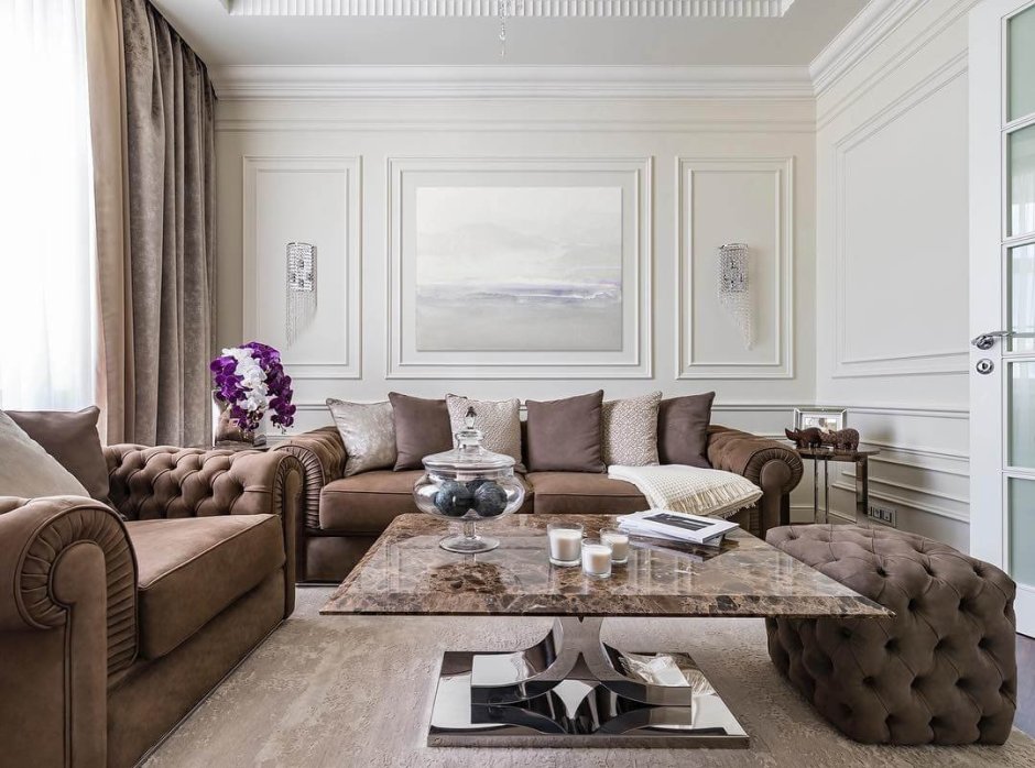 Гостиная Неоклассика 2021