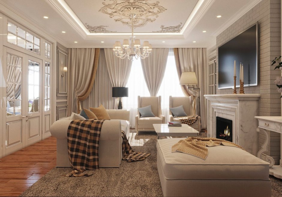 Неоклассика в интерьере