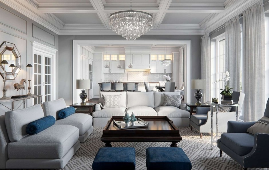 Италия Нео Неоклассика интерьер