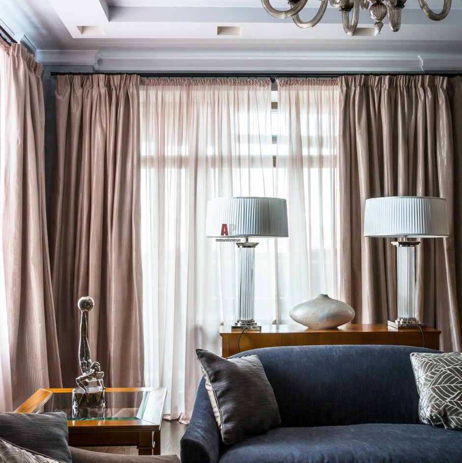 Карнизы в современном интерьере