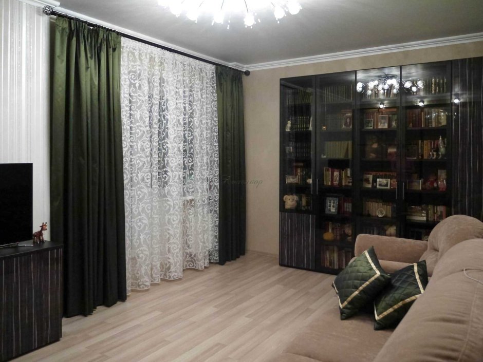 Шторы от стены до стены