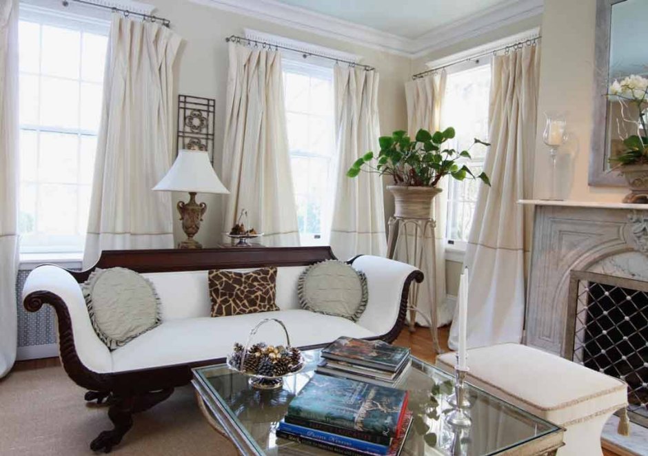 Карнизы в интерьере