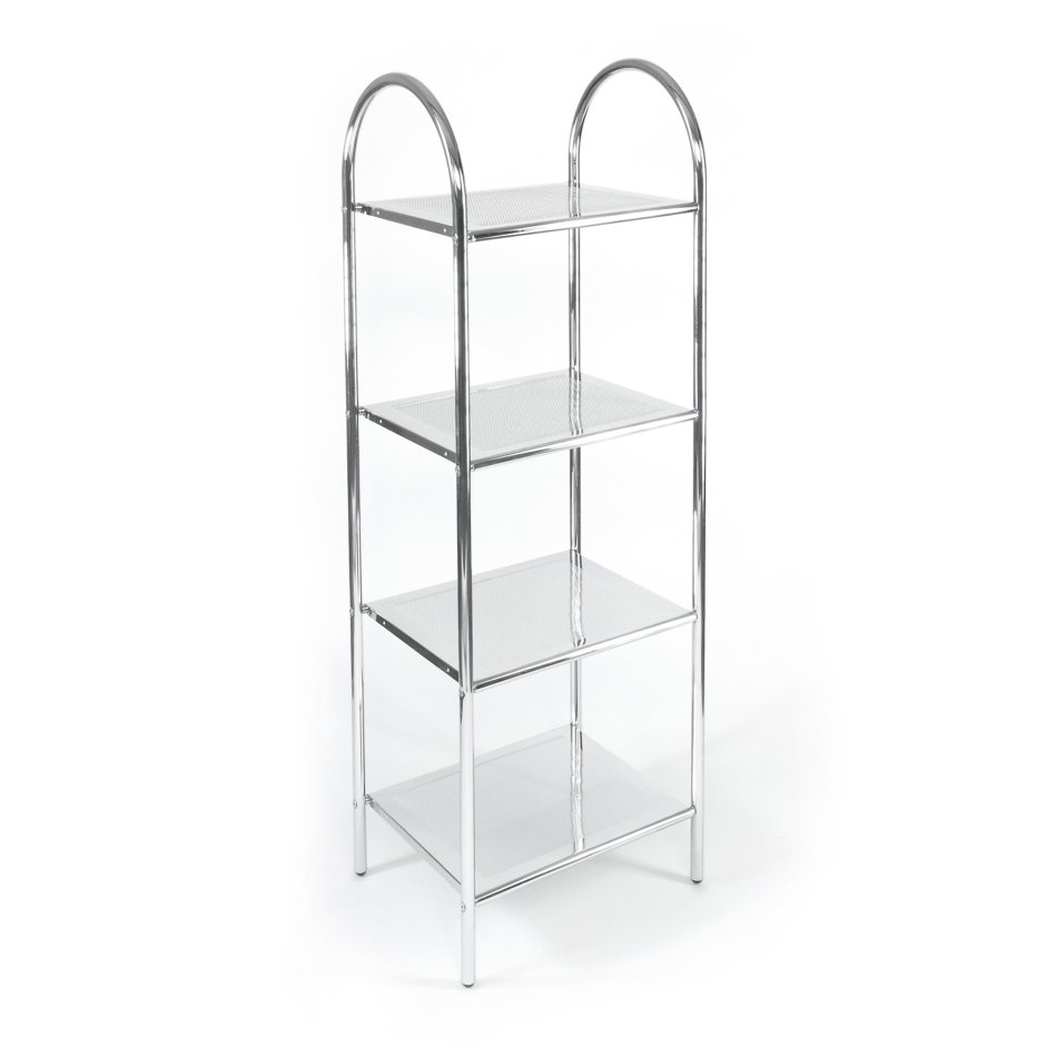 Этажерка стеллаж для ванной Duschy, 4 ящика