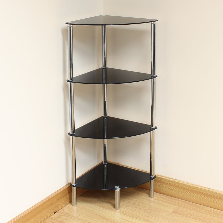 Полка угловая напольная