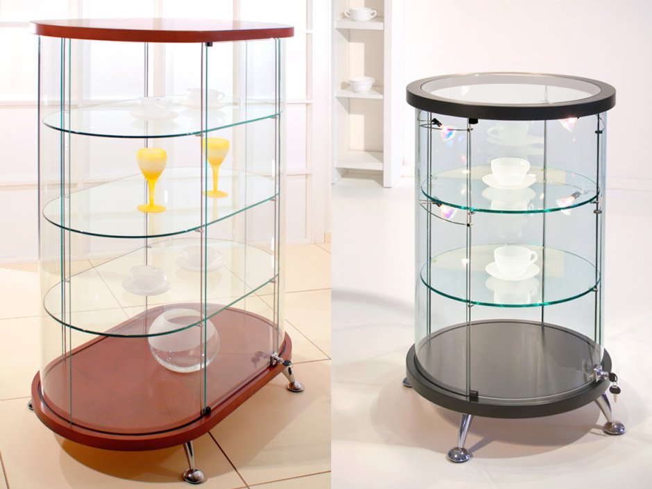 Стеклянные витрины