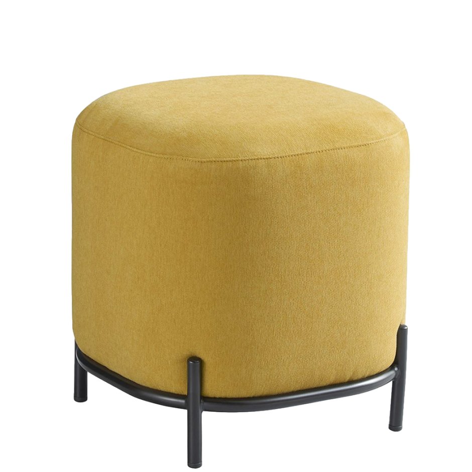 Пуф Pawai горчичного цвета