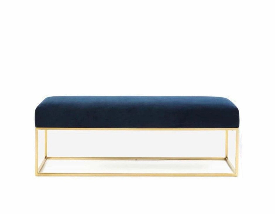 Банкетка вельвет золото