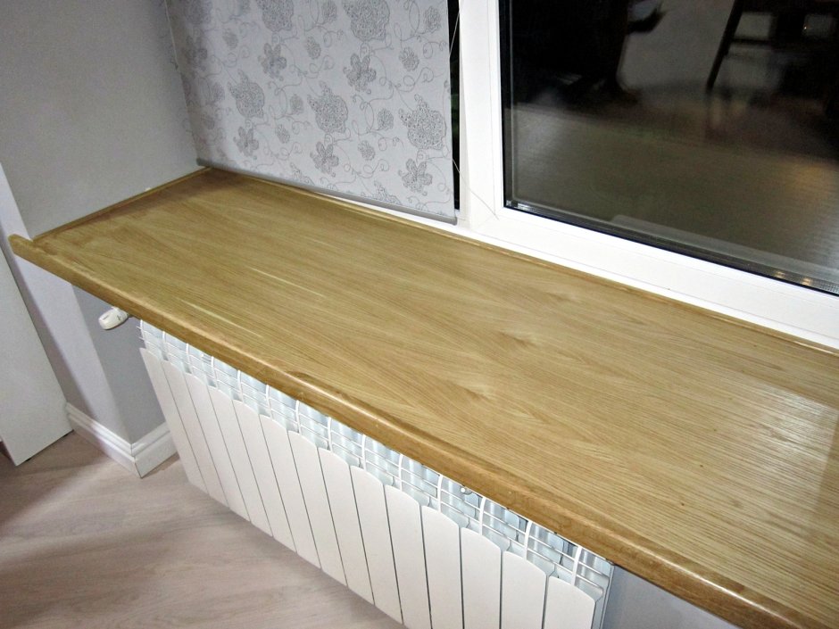 Подоконник МДФ шпонированный