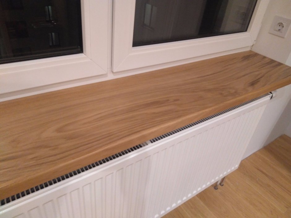 Подоконник из дерева