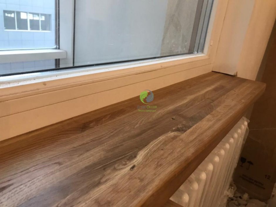 Деревянные подоконники из массива