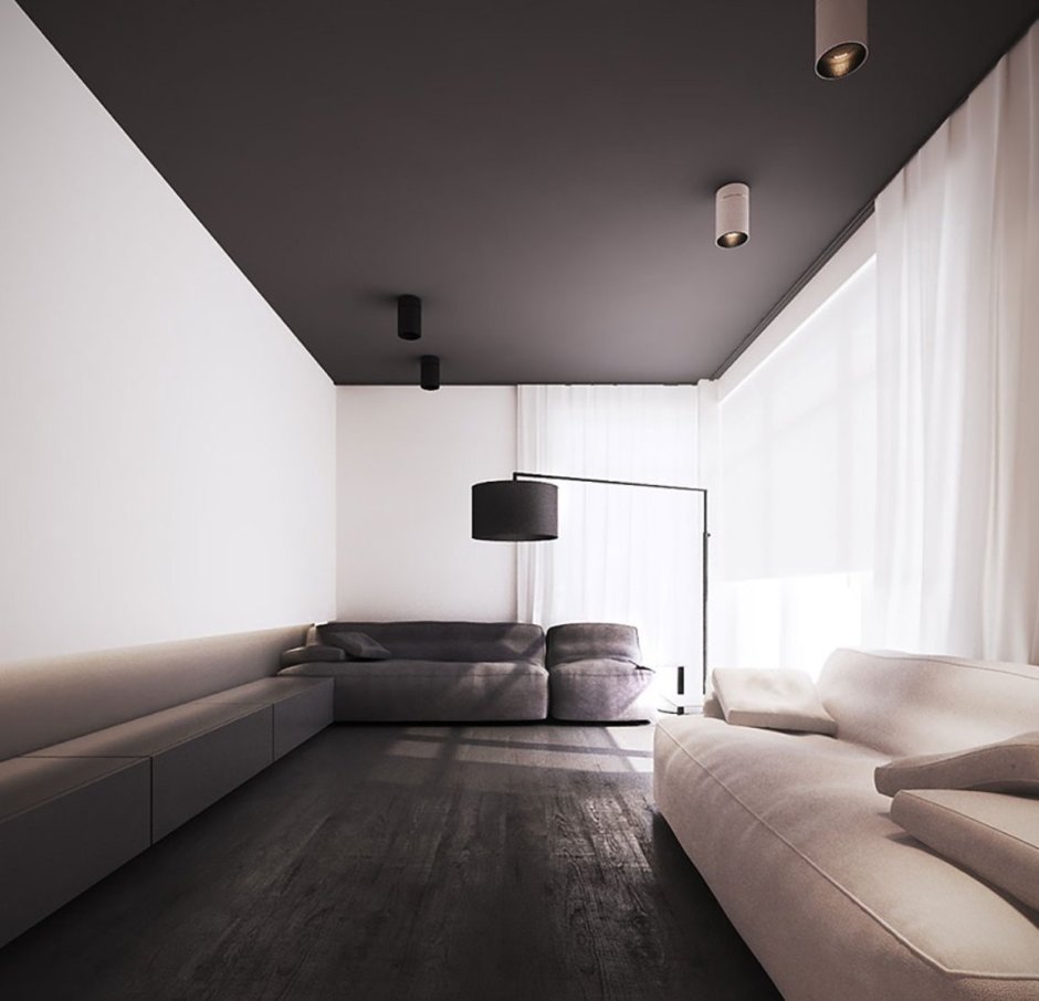 Темный потолок