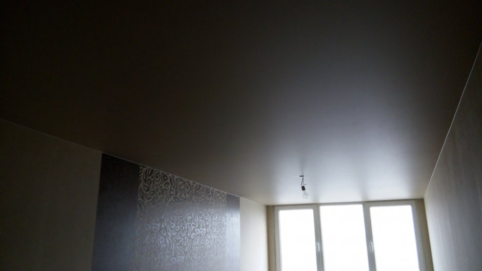 Сатиновый натяжной потолок l602