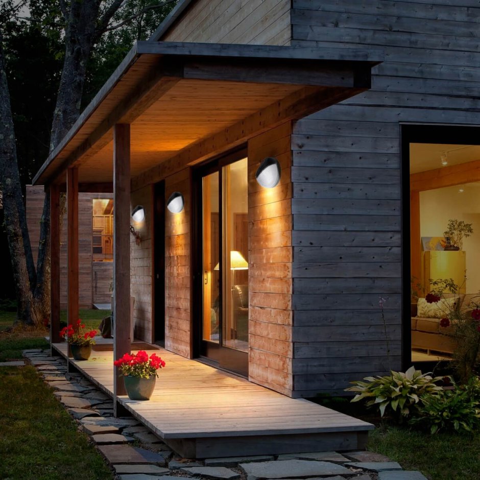 Крыльцо в скандинавском стиле