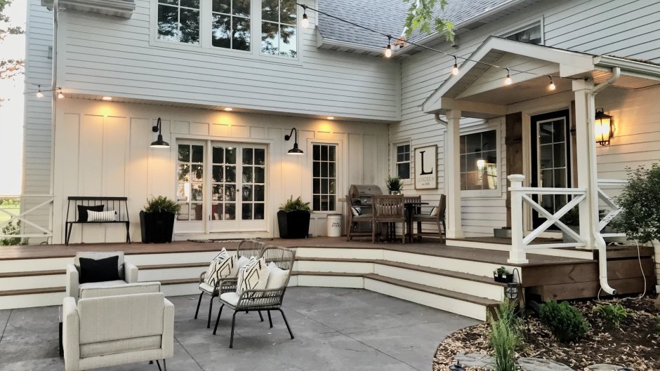 Освещение крыльца