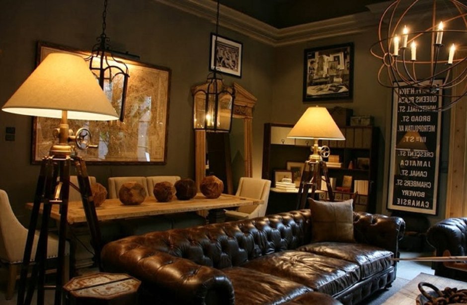 Стиль Steampunk в интерьере