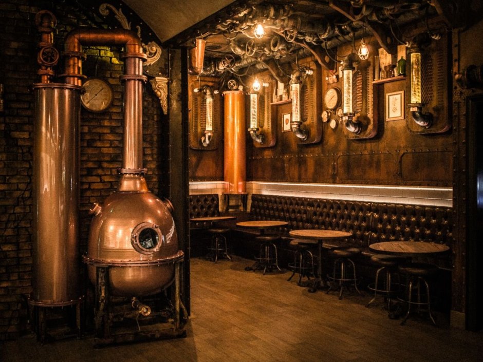 Steampunk Style печь