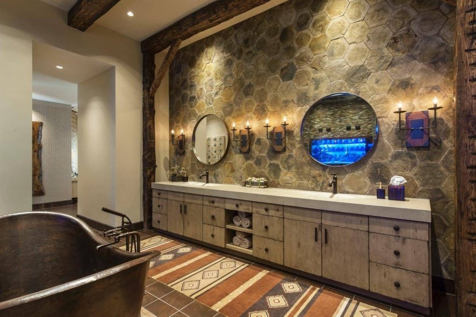 Интерьер комнаты в стиле стимпанк