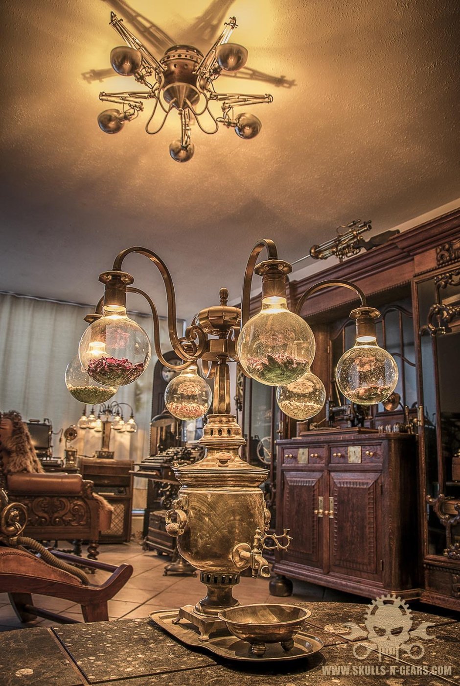 Стиль Steampunk в интерьере