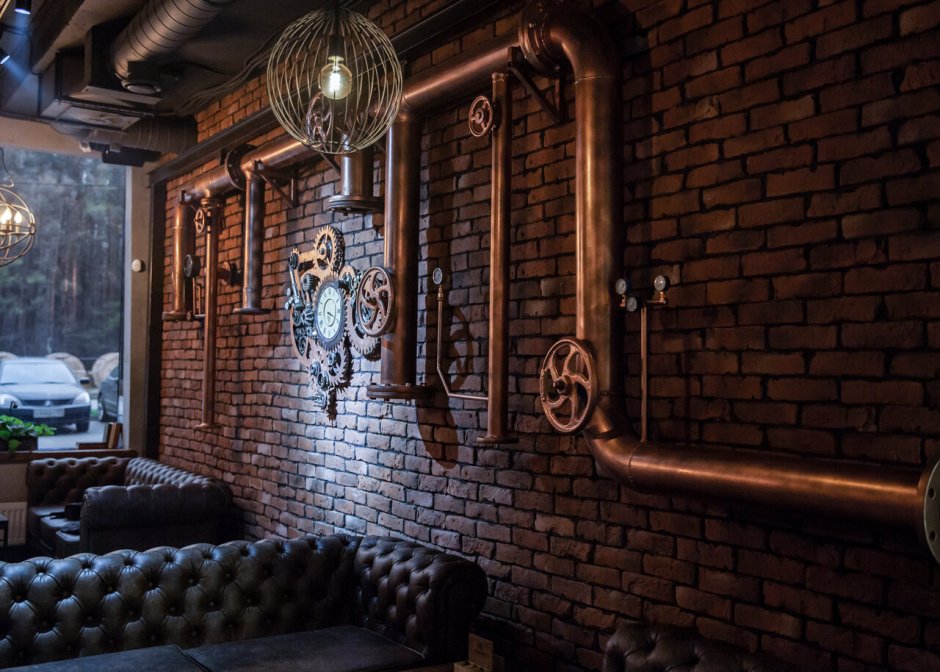 Стимпанк помещение