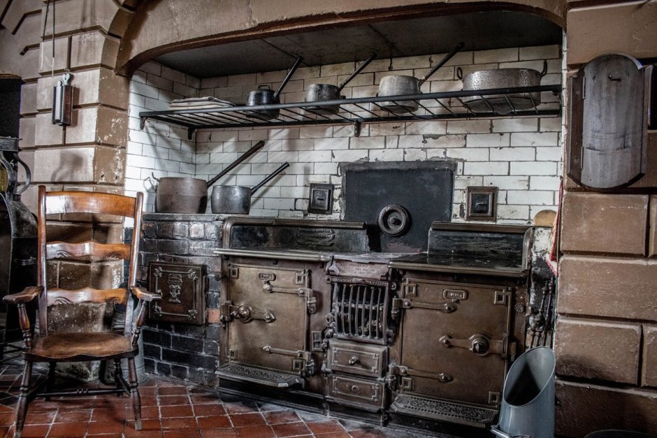 Стимпанк стиль в интерьере кухни