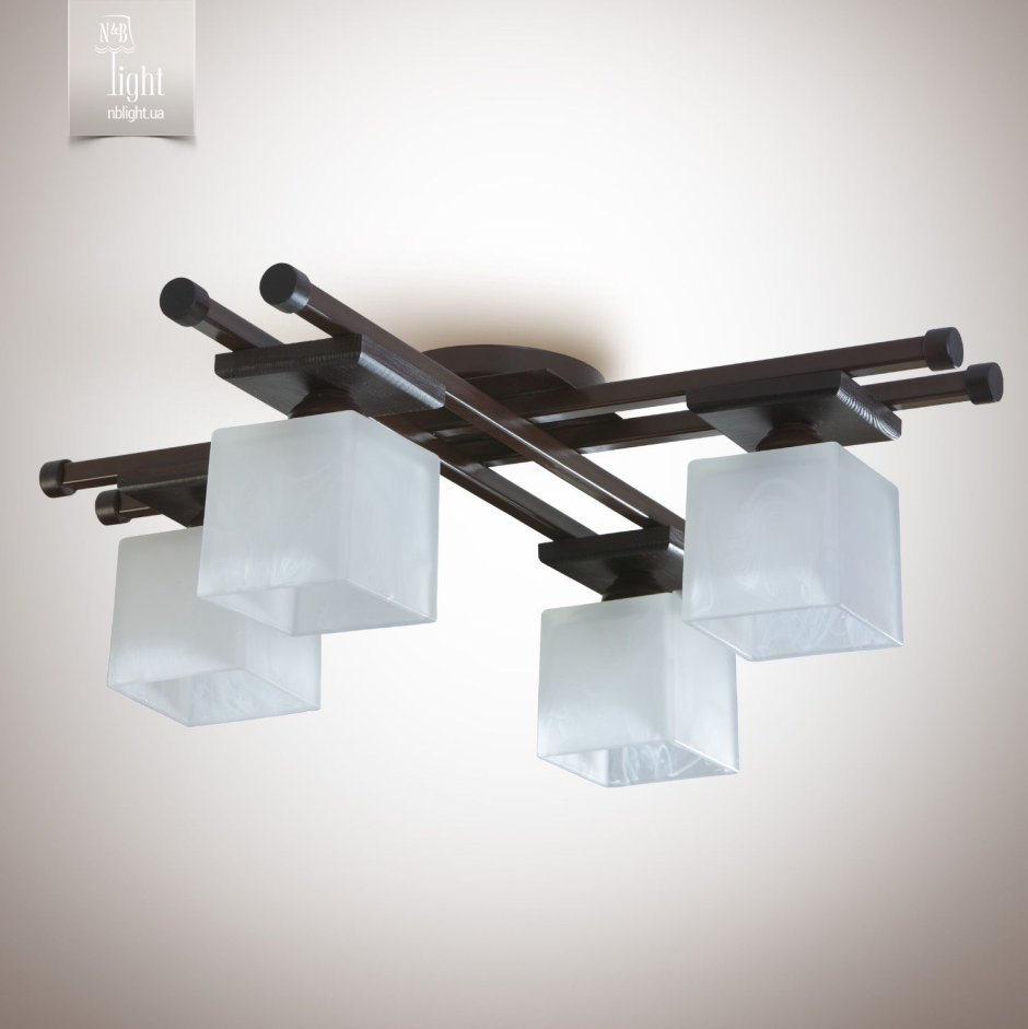 Люстра венге глянец Квадро