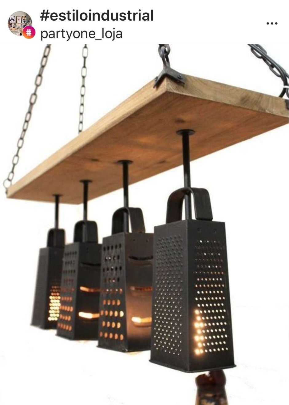 Светильник на цепях