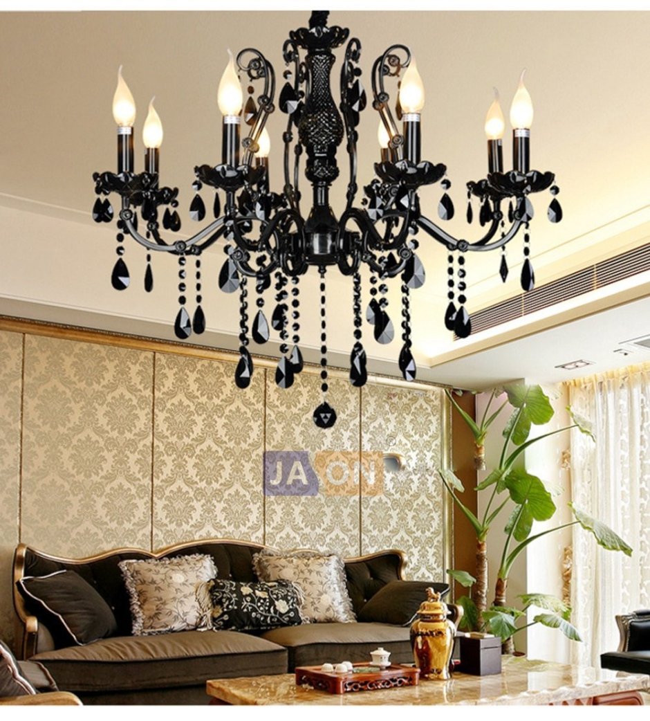 Бра Black Chandelier Crystal