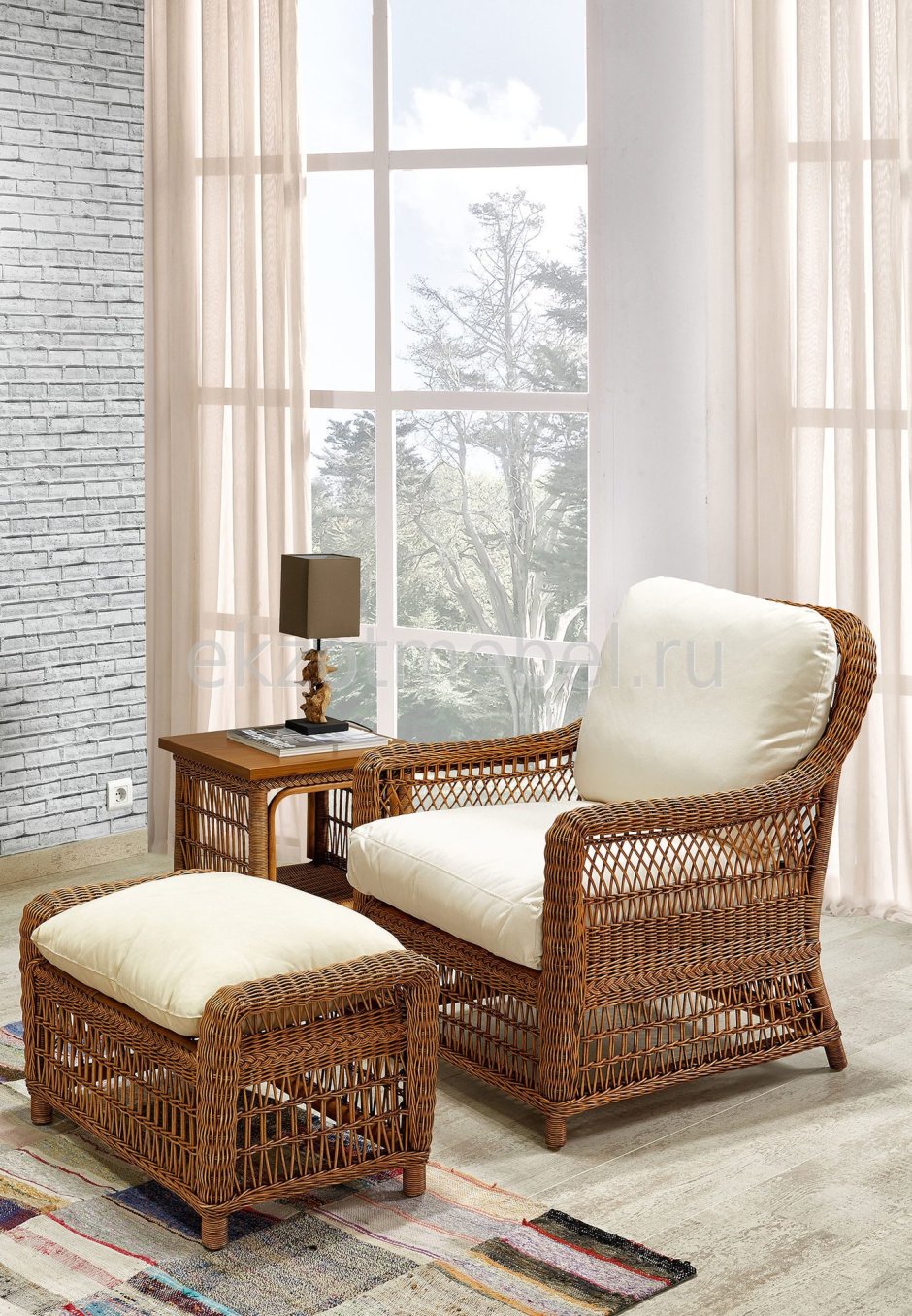 Комплект мебели из ротанга Грегори